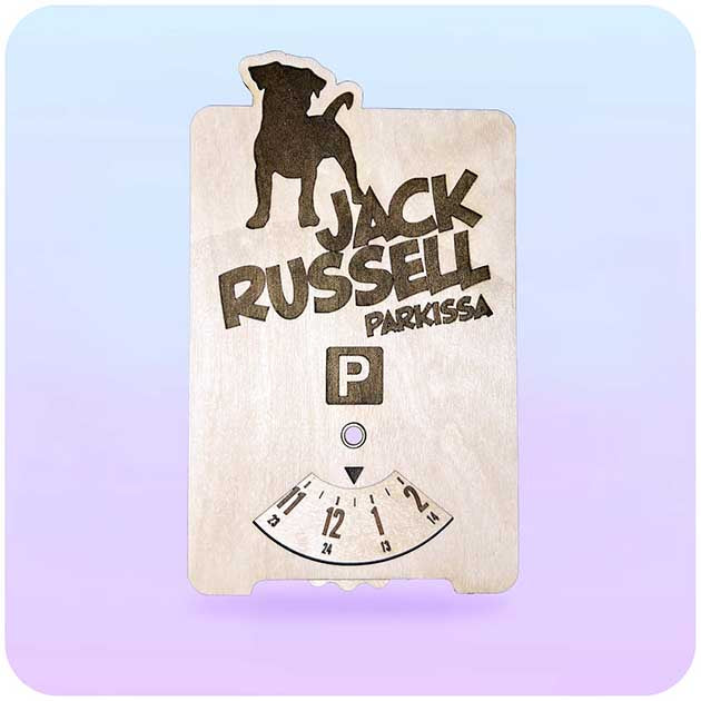 JackRussell parkkikiekko