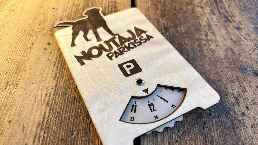 labradorinnoutaja parkkikiekko