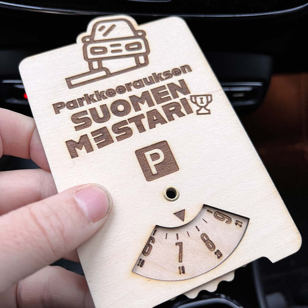 Parkkeerauksen Suomen mestari parkkikiekko